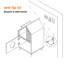 36.7'' H x 19.8'' W Cat Condo-1536053114