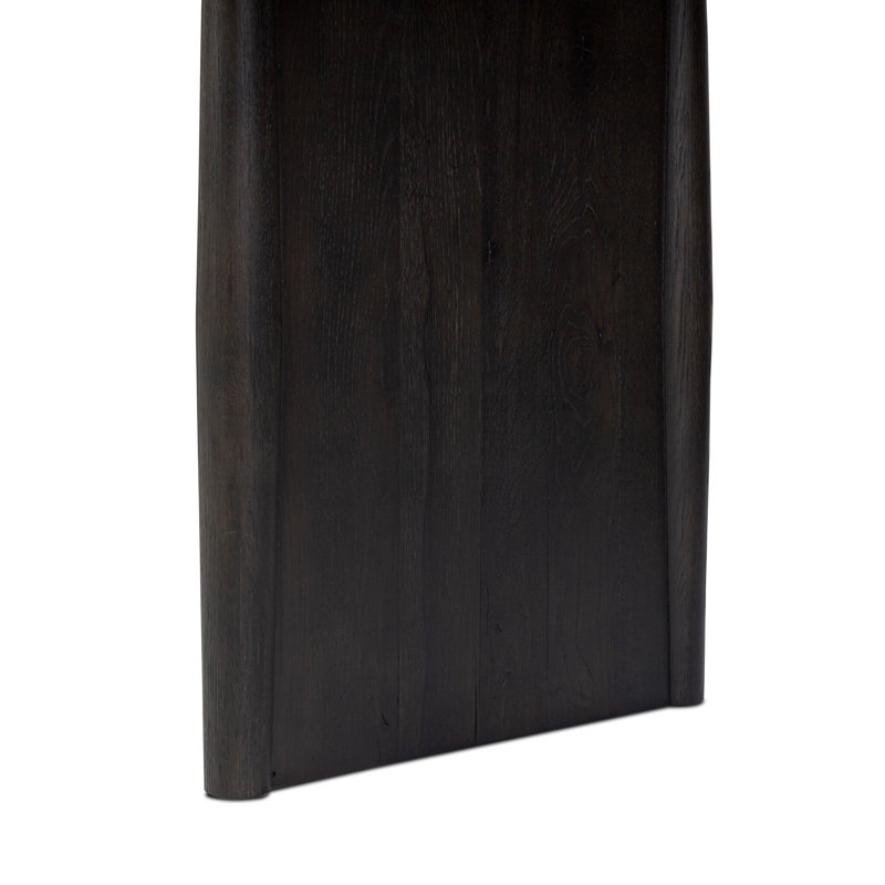 Glenview Dining Table, Smoked Black Oak