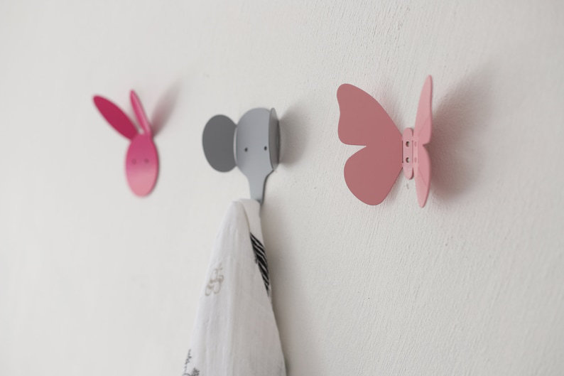 Youth Wall Decor, Pink/Grey