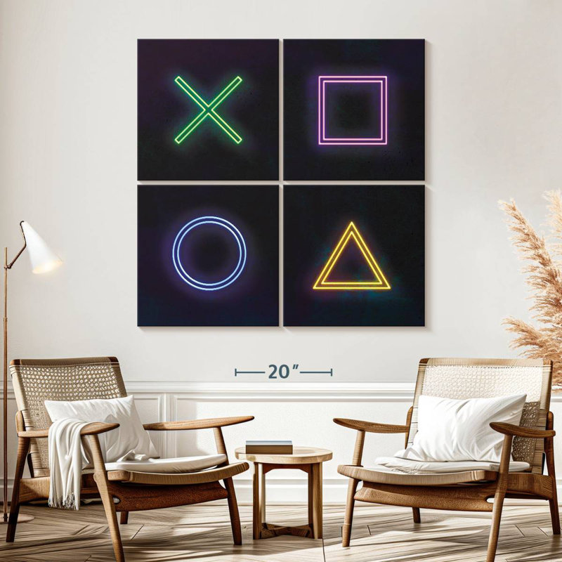 Keiraleigh Neon PlayStation Icons