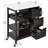 Ariayah Solid Wood Top Kitchen Island Cart with Wheels  & Drawers-1767858143