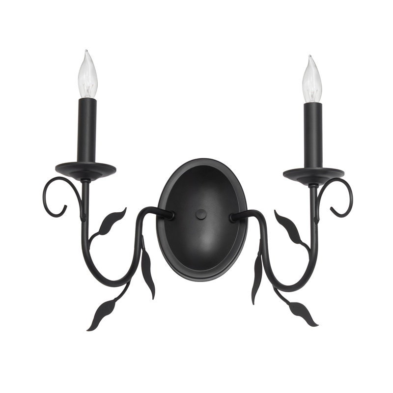 14" Wide Bordeaux 2 Light Wall Sconce