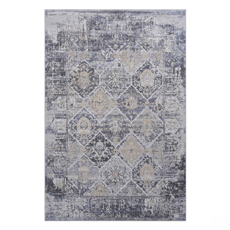 Tapis traditionnel 5X7, Rectangle 5 pi 3 po x 7 pi 6 po