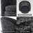 Upholstered Swivel Barrel Chair (Set of 2)-2042461778