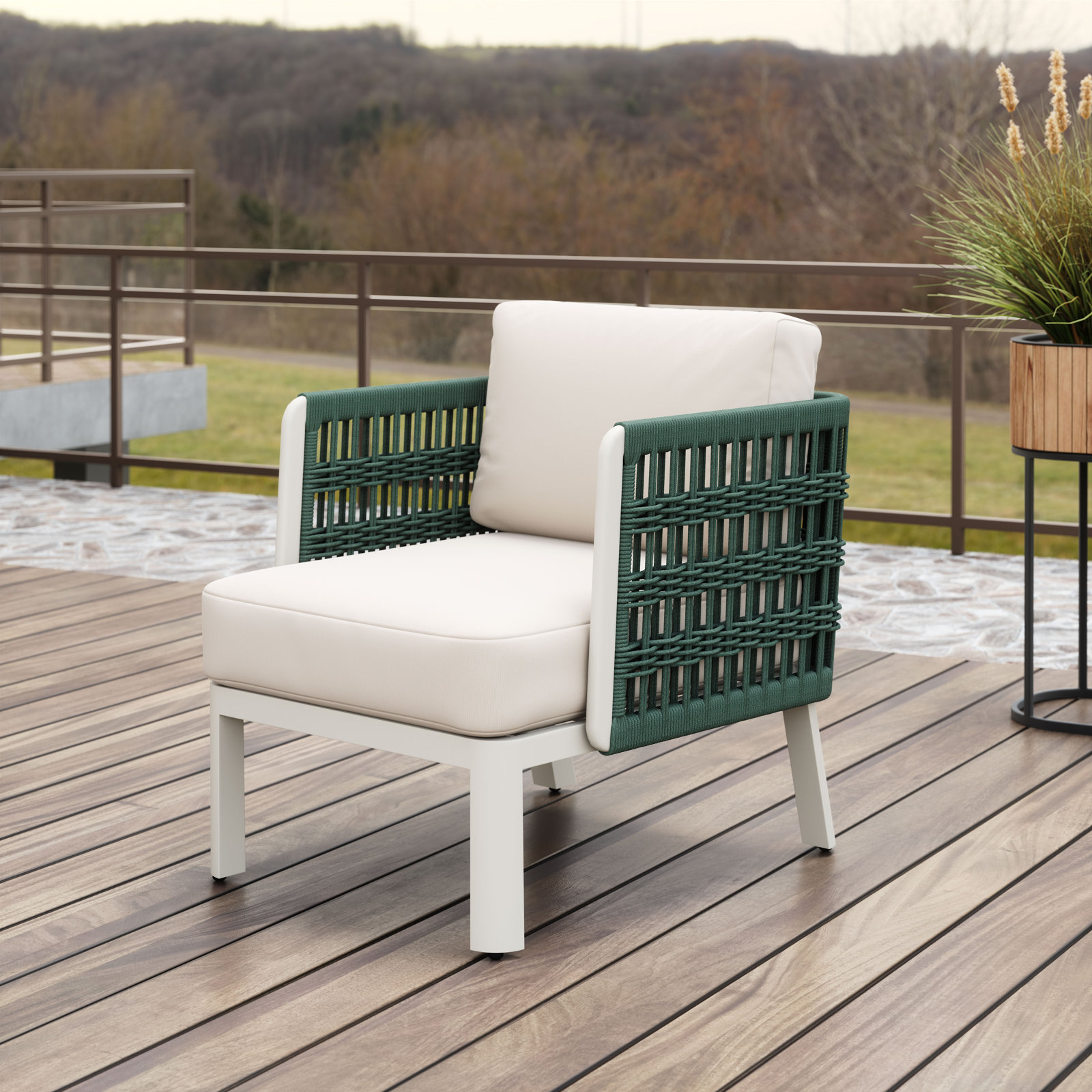 Bridgehampton Aluminum Outdoor Lounge Chair