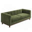 Canapé-lit moderne 78,7 po pour salon, appartement et petit espace, vert