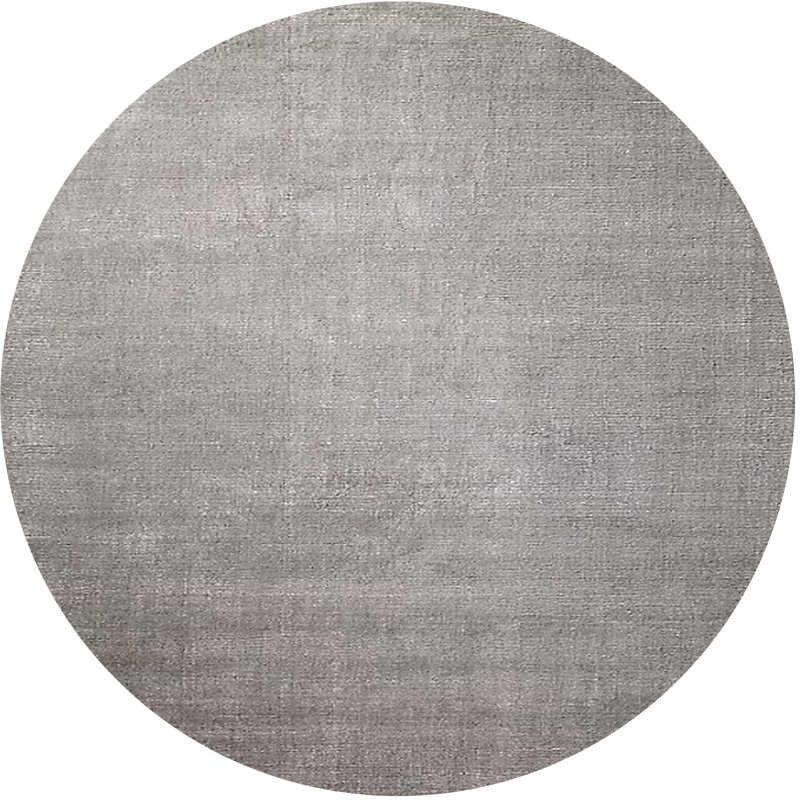 Tapis gris, Rond 4 pi