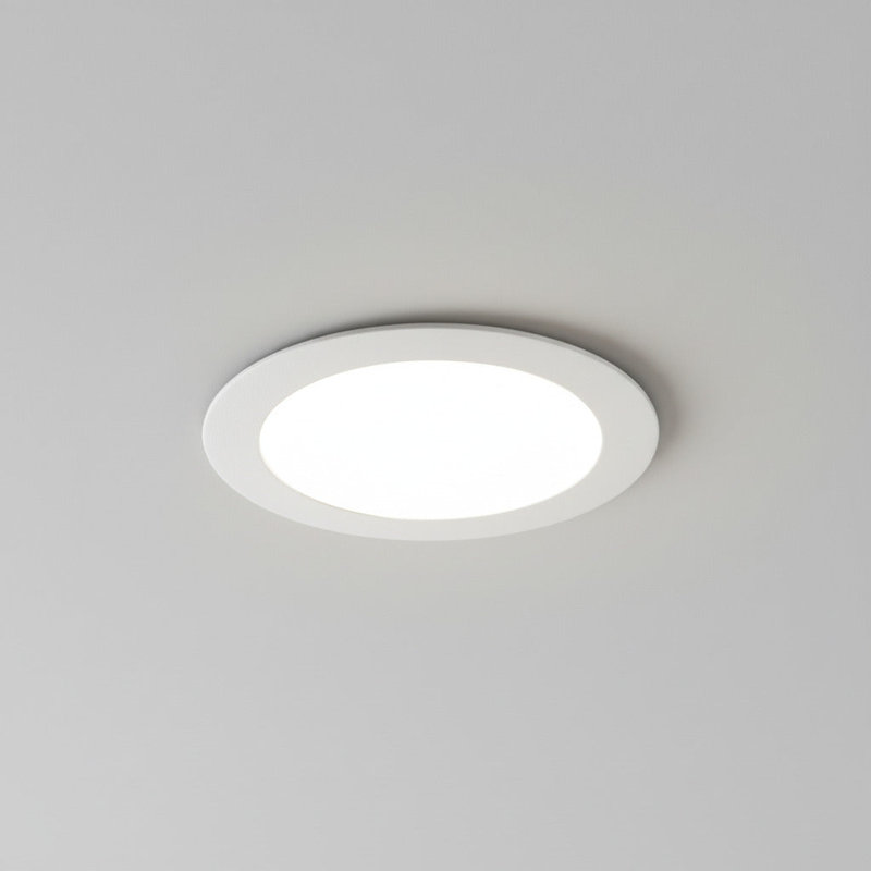 UltraBeam 12 Watt White Slimline Ceiling Downlighter, White