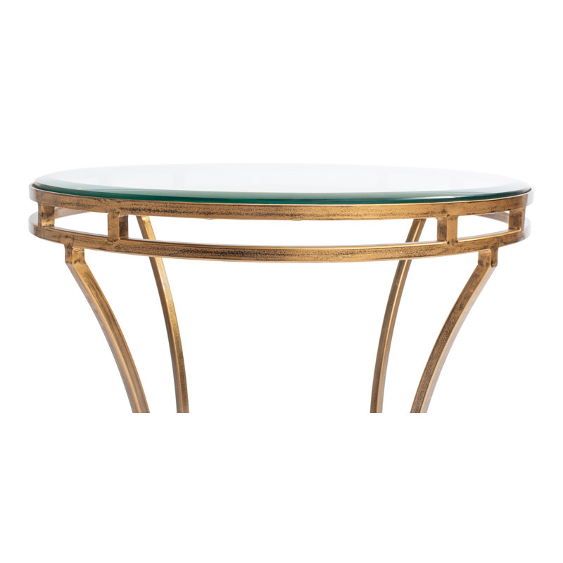 Glass End Table