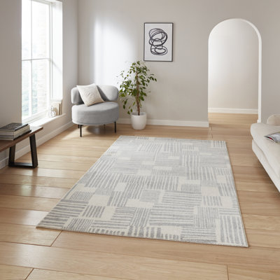 Catherine Lansfield Geometric Shapes Area Rug