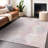 Premium Machine Washable Prisco Pink Rug-708601196
