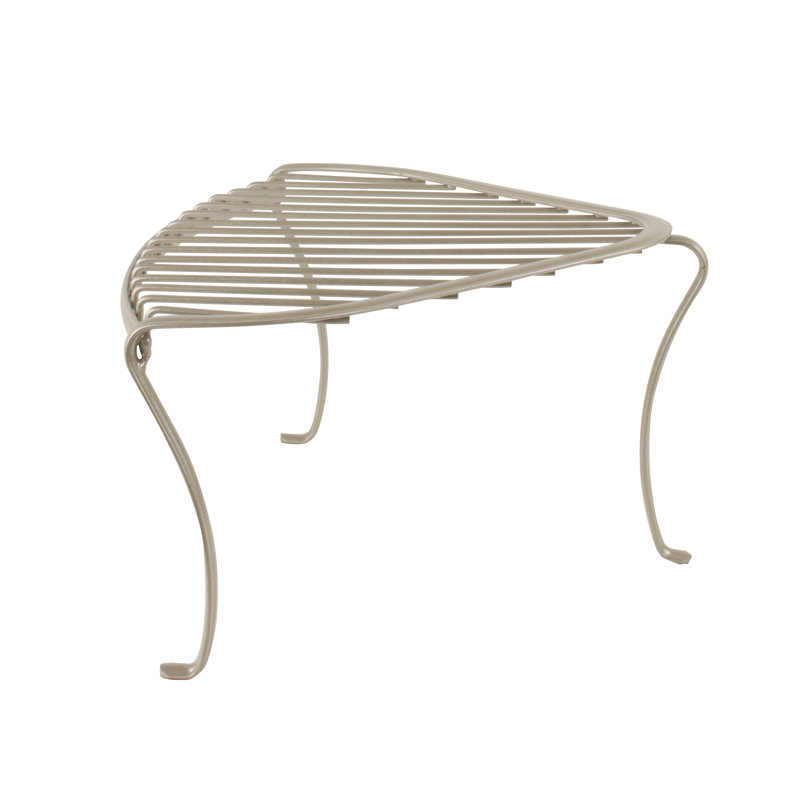 Tablette d'aide Winningham, Nickel satiné thermolaqué