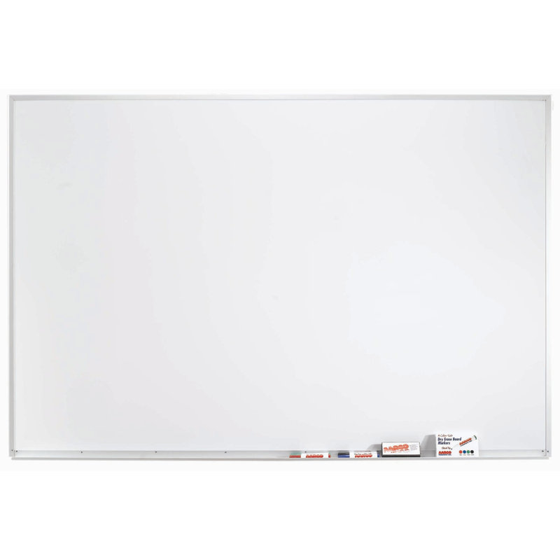 Tableau blanc mural magnétique, H 4 pi x L 6 pi