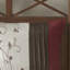 Élégant édredon très grand rouge 7 pièces - Broderie et tissu de travail, 2 taies décoratives, 3 coussins décoratifs, 1 jupe de lit, pièce lavable, broderie, garniture 100%, y compris l'édredon et la machine-118650088