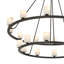 Lustre noir mat 46,75 po Aragon-1029360049