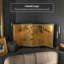 24" Leaf Bamboo 4 Panel Room Divider-2026237504
