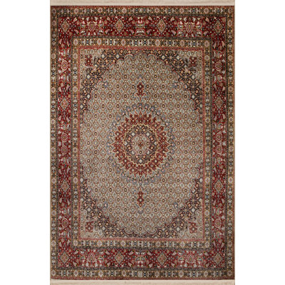Dark-Toned Multi-Colored Motif Ethnic Patterned Creative Vintage Decorative Rug