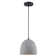 Beyla 1 - Light Concrete Dome Pendant