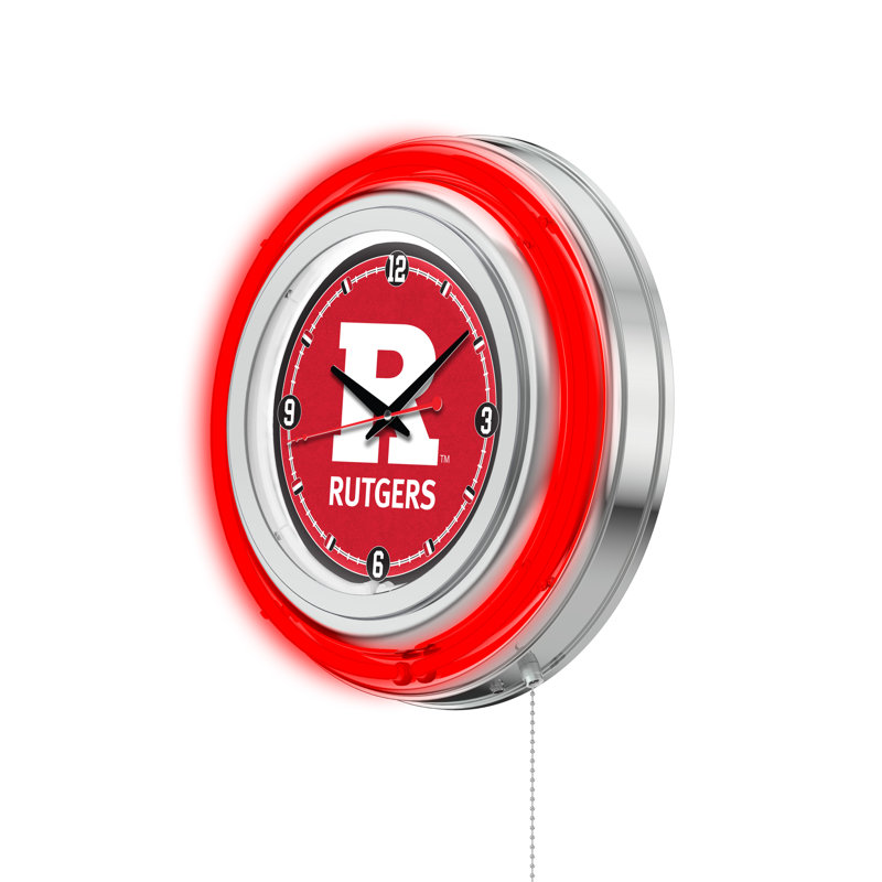 Horloge murale 15 po NCAA, Rutgers