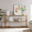 Glass Top Console Table-1232389442