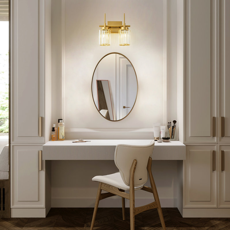 Edgars Dimmable Vanity Light, Gold, 2
