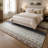 Wymond  Machine Washable Moroccan Area Rug Aztec Geometric Carpet With Non-Slip Backing-111865729