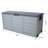 75 Gallon Resin Pool Deck Box with Wheels - All Weather UV Resistant Lockable Storage Shed Bin for Patio Furniture, Cushions, Garden Tools & Pool Toys