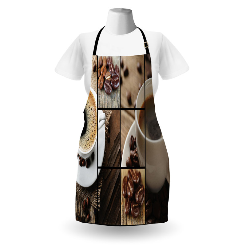 No Pattern Bib Apron