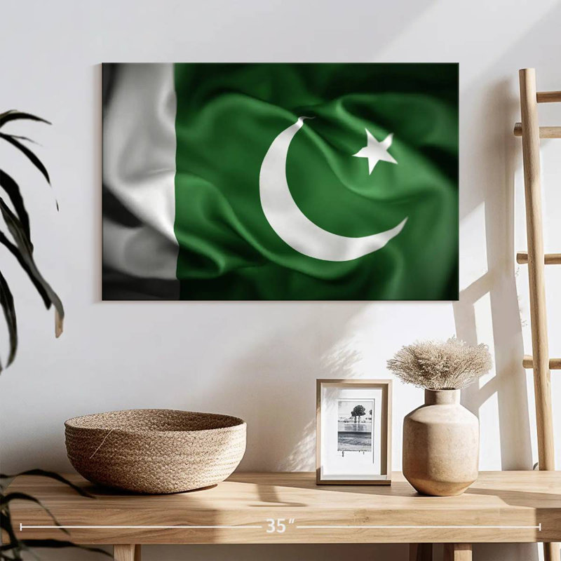 Drapeau du Pakistan, H 8 po x l 12 po