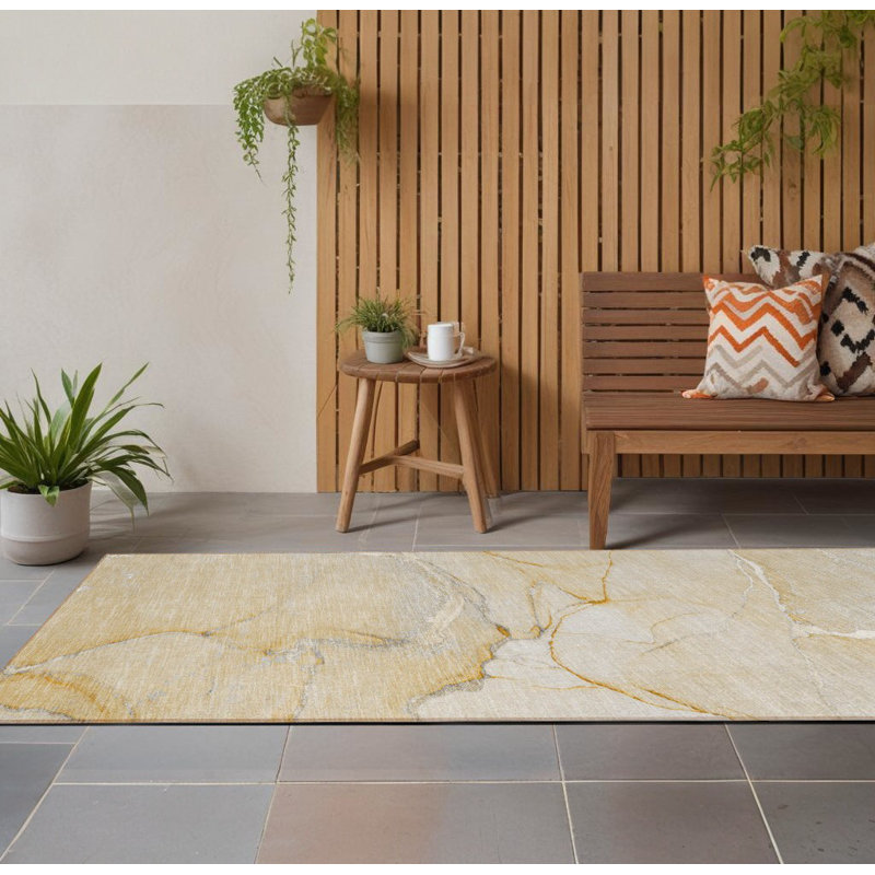 Tapis de couloir beige beige