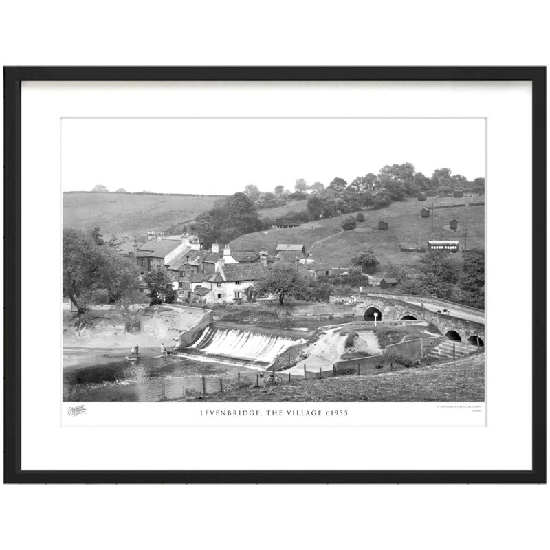 Levenbridge, The Village C1955 - Single Picture Frame Print, 60cm H x 80cm W x 2.3cm D