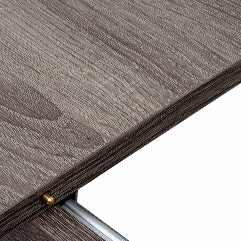 Grande table de salle à manger extensible 106,3 pouces