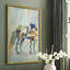 Fantastic Florals Fox, reproduction encadrée debout - bois massif-760375932-760375906