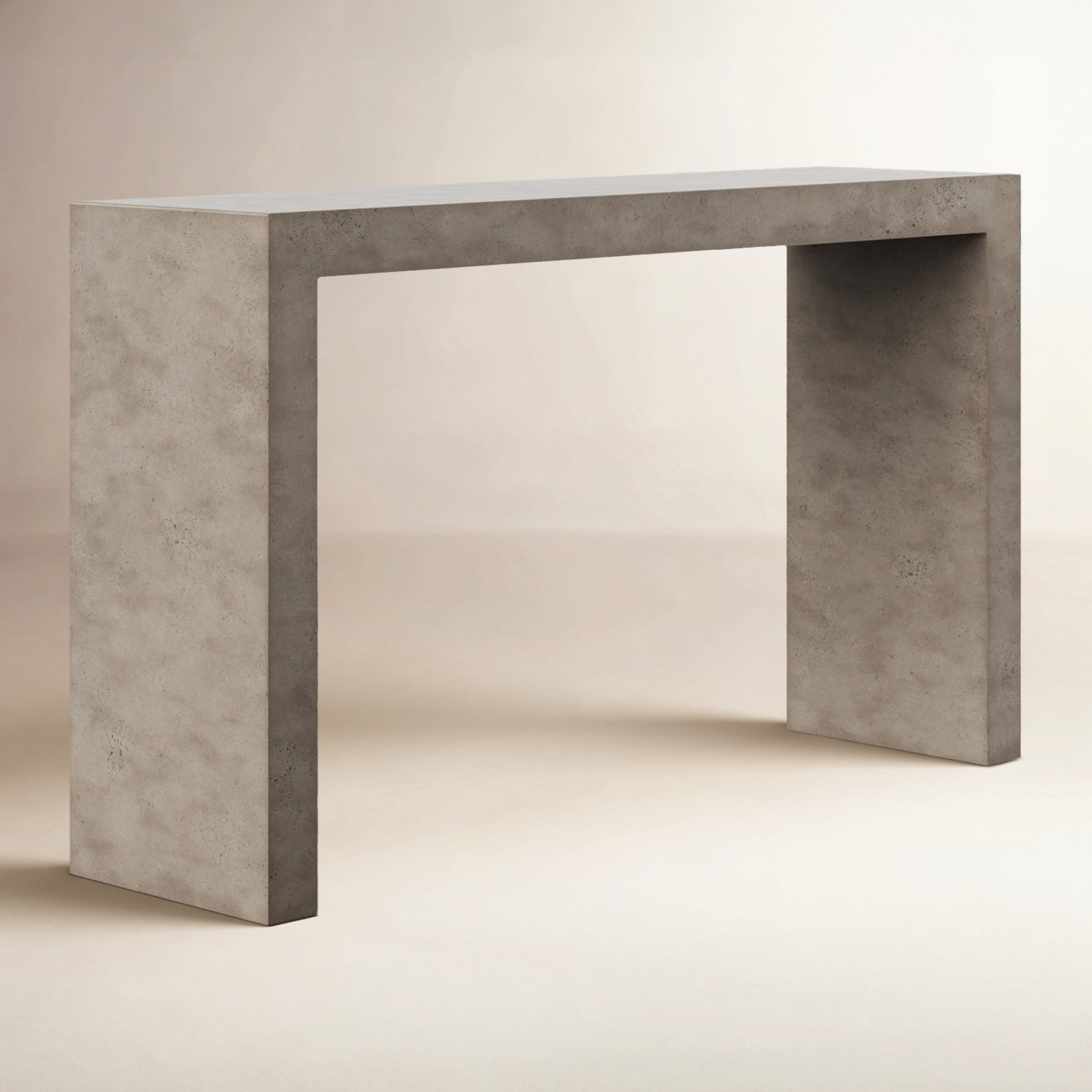 Kareen 55'' Console Table, Dark Gray