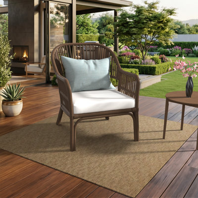 Sunbrella® Outdoor 3.50'' Dining Chair Seat Cushion