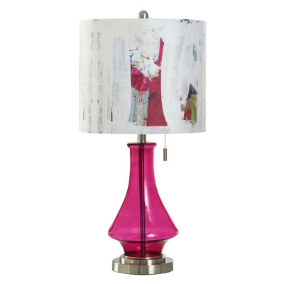 Lampe de table Austin Allen James - Dekiya - Fuchsia Festival