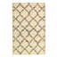 Demontrae Hand Knotted Area Rug in Beige