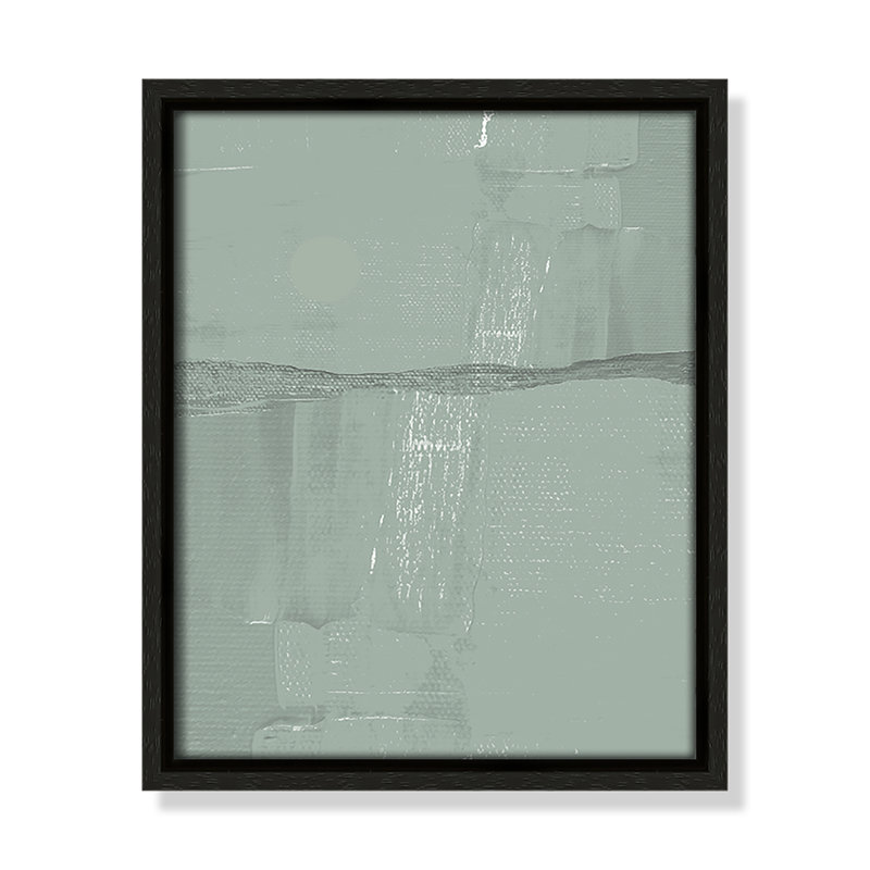 Sage Abstract, Espresso , 11.5" H x 9.5" W x 2" D