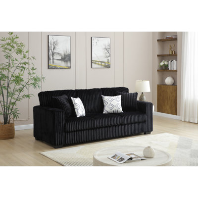 Canapé Teddy G00183A-S NOIR