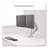 Fellowes® Multi-Screen Desktop Mount-96505104