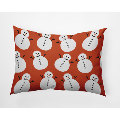 Coussin intérieur / extérieur Dancing Snowmen