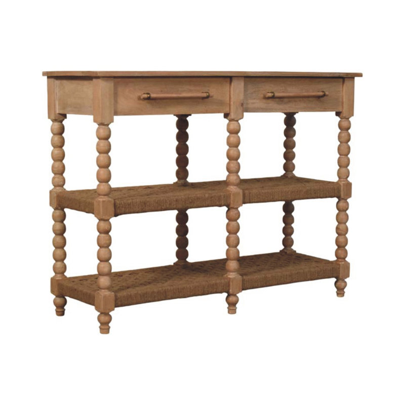 115cm Solid Wood Console Table