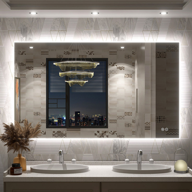Miroir de salle de bain , 48 po x 28 po
