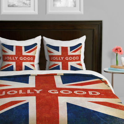 Housse de couette drapeau britannique jolly good