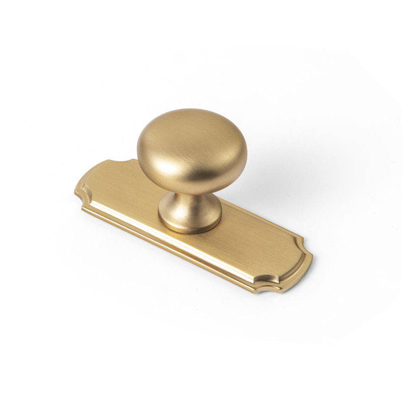 Mushroom Knob, 1.18", Champagne Bronze
