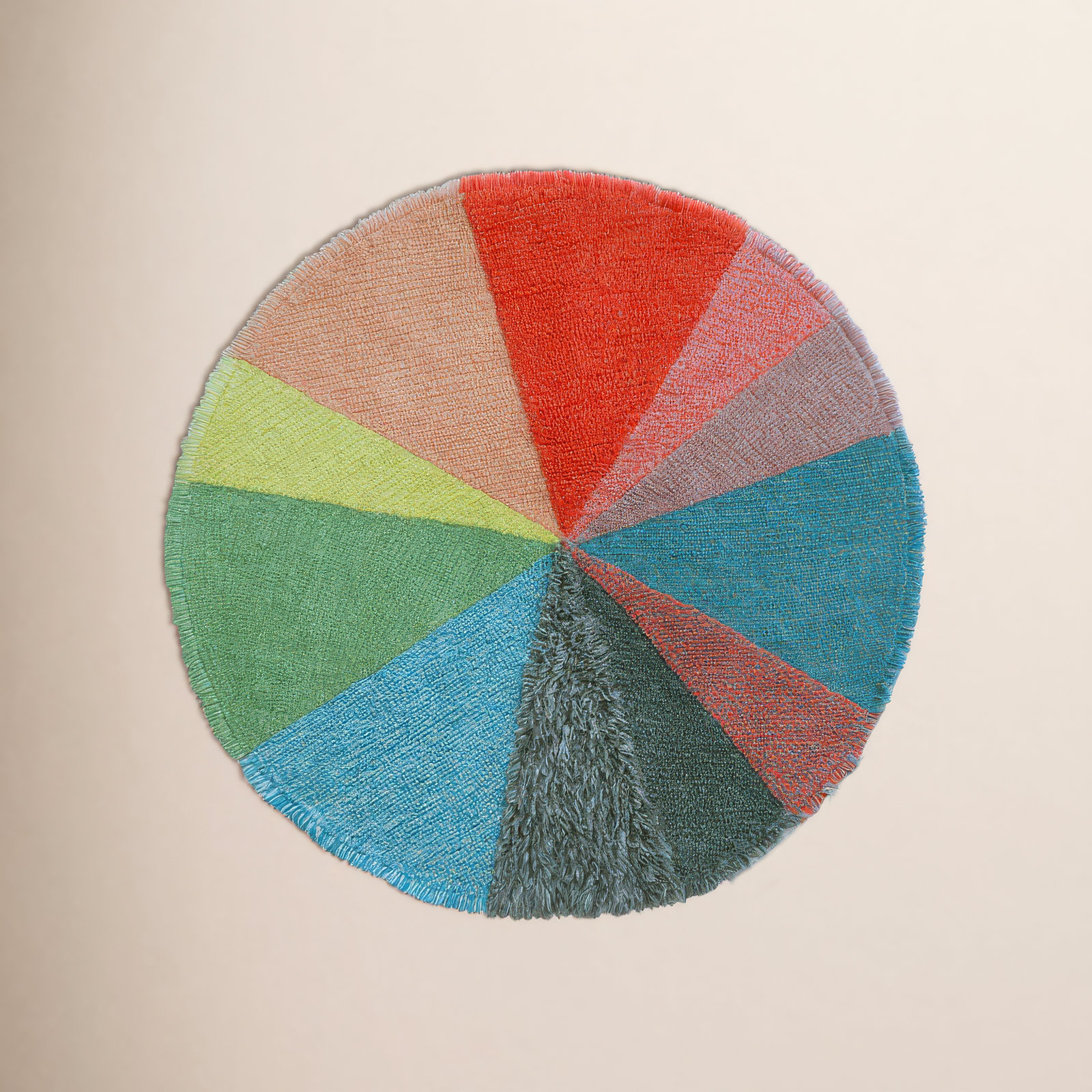 Donna Wilson Pie Chart Hand-Tufted Wool Rug