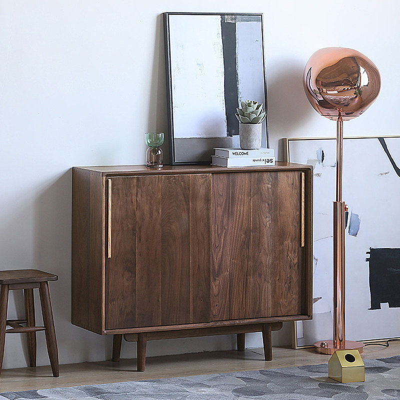 Simple Entryway Mobile Door Shoe Storage Cabinet