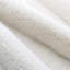 Tapis blanc en fausse fourrure de couleur unie Fidenzia-50242888