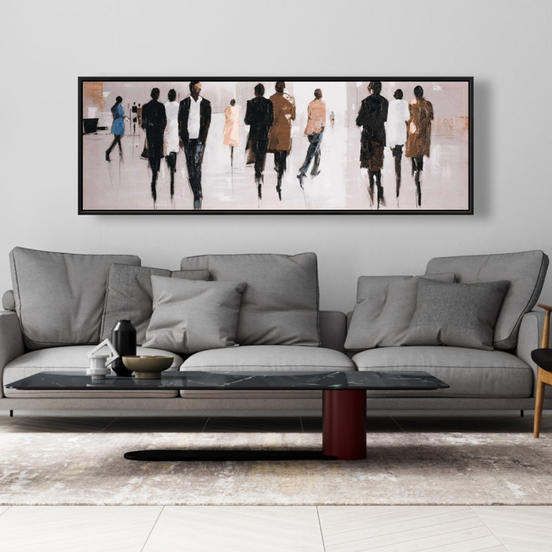 «Avenue» sur toile