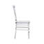 Ensemble de 2 chaises empilables en acrylique Chiavari
